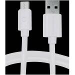 twance T20W PVC Type C to USB charging and data sync Cable, 1 Meter, White Color