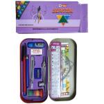 Vikas Sentra Geometry Box with ludo game & pen