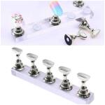 Nail Magnetic Stand Proffesional Acrylic Nail Display Stand Nail Tip Practice Stand