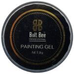 Painting Gel Black use as drawing gel, solid colour, gel colour black for nail art and nail extension