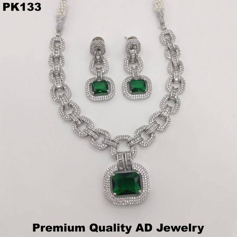 Radiant Diamond Plated Jewelry Set for Women