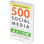 (Digital Product) 500 social media marketing tips  essential advice, hints and strategy for Social media business (PDF)