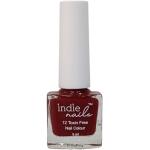 Indie Nails Fine Wine is Free of 12 toxins vegan cruelty-free quick dry glossy finish chip resistant. Wine Maroon Colour shade Liquid: 5 ml. Wine Nail Polish for Nail Art