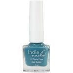 Indie Nails Blissful Blue is Free of 12 toxins vegan cruelty-free quick dry glossy finish chip resistant. Blue Colour shade Liquid: 5 ml. Blue Nail Polish for Nail Art
