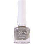 Indie Nails Concrete Plan is Free of 12 toxins vegan cruelty-free quick dry glossy finish chip resistant. Grey shade Liquid: 5 ml. Grey Nail Polish for Nail Art