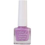 Indie Nails I Purple You is Free of 12 toxins vegan cruelty-free quick dry glossy finish chip resistant. Purple/Lilac shade Liquid: 5 ml. Purple Nail Polish for Nail Art