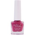 Indie Nails Moody is Free of 12 toxins vegan cruelty-free quick dry glossy finish chip resistant. Onion Pink Colour shade Liquid: 5 ml. Nude Nail Polish for Nail Art