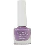 Indie Nails Purple Haze is Free of 12 toxins vegan cruelty-free quick dry glossy finish chip resistant. Purple/Lavender shade Liquid: 5 ml. Purple Nail Polish for Nail Art