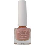 Indie Nails Quietude is Free of 12 toxins vegan cruelty-free quick dry glossy finish chip resistant. Nude Colour shade Liquid: 5 ml. Nude Nail Polish for Nail Art