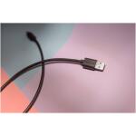 twance T21B PVC Type C to USB charging and data sync Cable, 1.25 Meter, Black