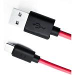 twance T24R TPE Type C to USB charging and data sync Cable, 2 Meter, Red Color