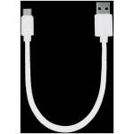 twance T23W PVC Type C to USB charging and data sync Cable,0.25 M, White Color