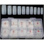 500pcs Full Cover Temporary Nail Extension Tips for Temporary Extension Natural