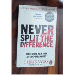 NEVER SPLIT THE DIFFERENCE BOOK BY CHRIS VOSS